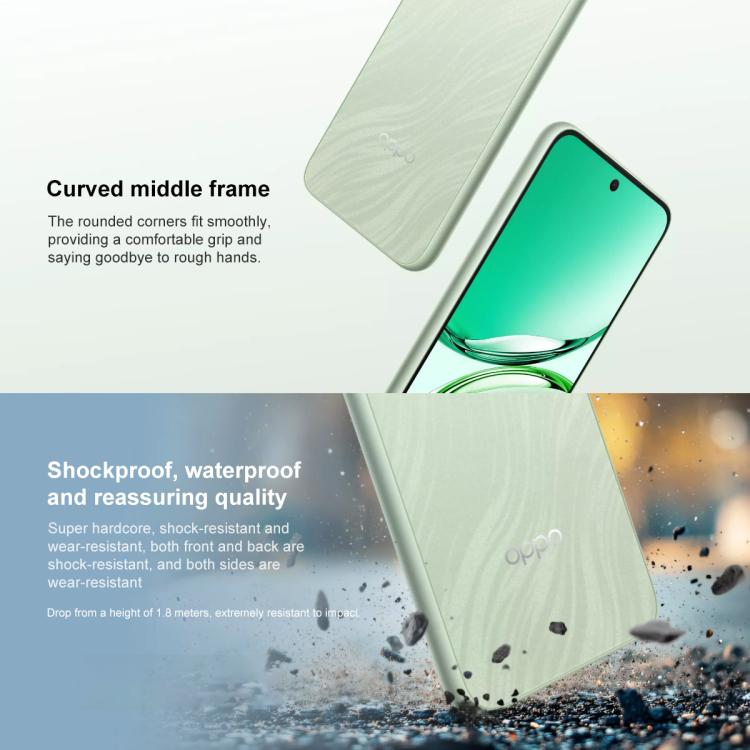 OPPO A3i Plus, 12GB+256GB, Screen Fingerprint,  6.7 inch ColorOS 14.0 Qualcomm Snapdragon 695 5G Octa Core, OTG, Network: 5G