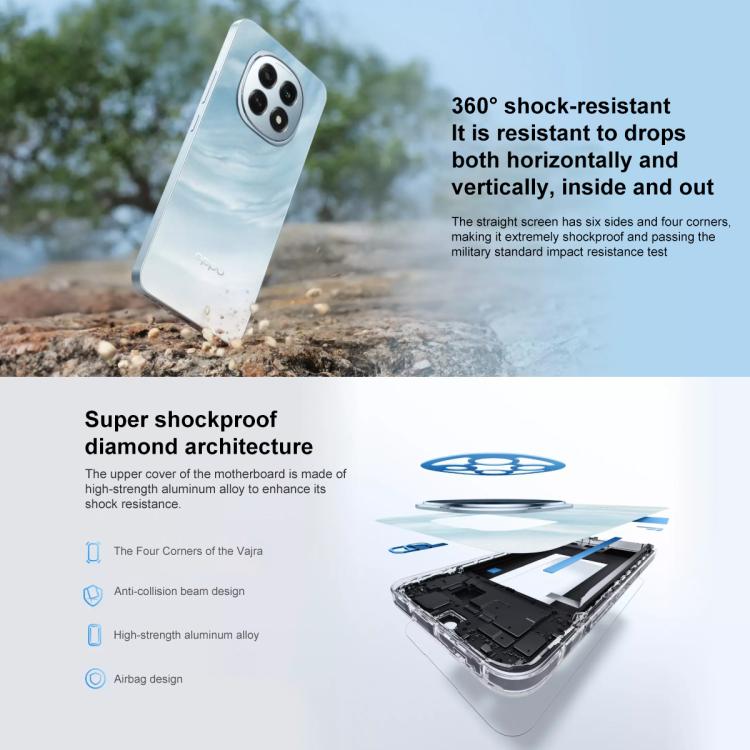 OPPO A5 5G, 8GB+128GB, Screen Fingerprint,  6.7 inch ColorOS 15.0 Qualcomm Snapdragon 6 Gen 1 Octa Core, OTG, NFC, Network: 5G