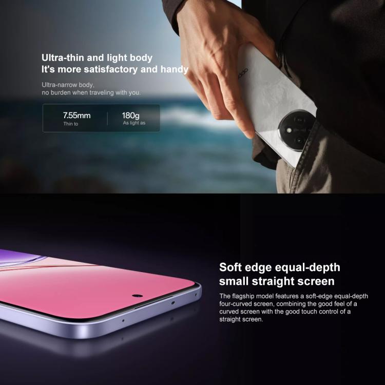 OPPO A5 Pro, 8GB+256GB, Screen Fingerprint,  6.7 inch ColorOS 15.0 MediaTek Dimensity 7300 Octa Core, OTG, NFC, Network: 5G