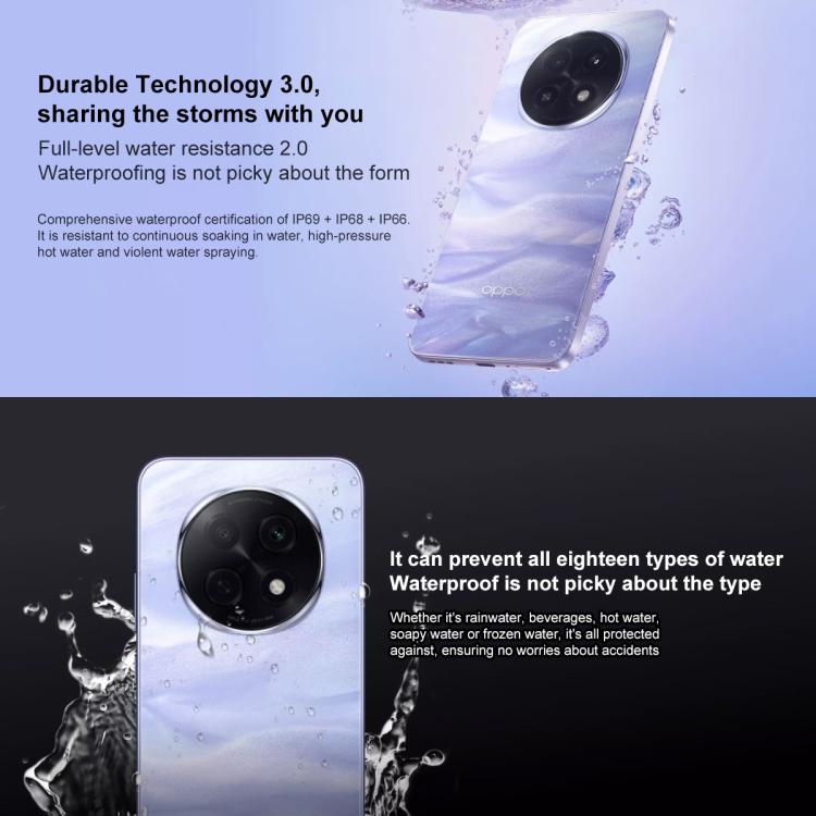 OPPO A5 Pro, 12GB+256GB, Screen Fingerprint,  6.7 inch ColorOS 15.0 MediaTek Dimensity 7300 Octa Core, OTG, NFC, Network: 5G