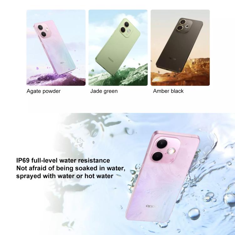 OPPO A5 Vitality 5G, 12GB+512GB, Side Fingerprint, 6.67 inch ColorOS 15.0 MediaTek Dimensity 6300 Octa Core, OTG, Network: 5G