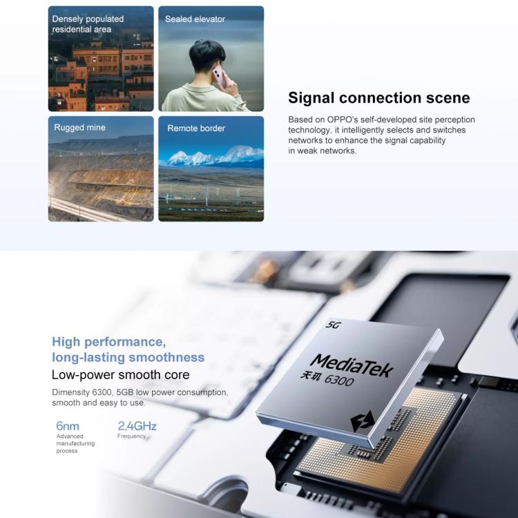 OPPO A5 Vitality 5G, 12GB+512GB, Side Fingerprint, 6.67 inch ColorOS 15.0 MediaTek Dimensity 6300 Octa Core, OTG, Network: 5G