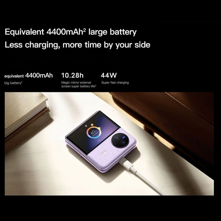 Dual Back Cameras, Side Fingerprint Identification, 4400mAh Battery, 6.74 inch + 3.0 inch Android 13.0 OriginOS 3 Qualcomm Snapdragon 8+ Gen1 Octa Core up to 3.0GHz, NFC, OTG, Network: 5G