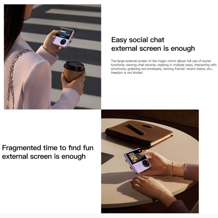 Dual Back Cameras, Side Fingerprint Identification, 4400mAh Battery, 6.74 inch + 3.0 inch Android 13.0 OriginOS 3 Qualcomm Snapdragon 8+ Gen1 Octa Core up to 3.0GHz, NFC, OTG, Network: 5G