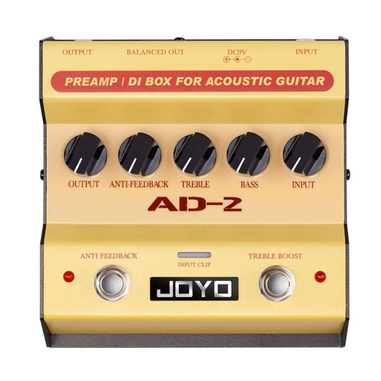 JOYO AD-2 Acoustic Guitar Floor Preamp DI