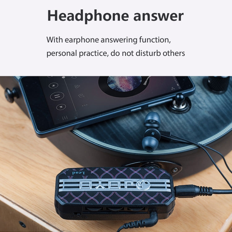 JOYO JA-03 UK Mashall Speaker Simulation Mini Portable Electric Guitar Effector