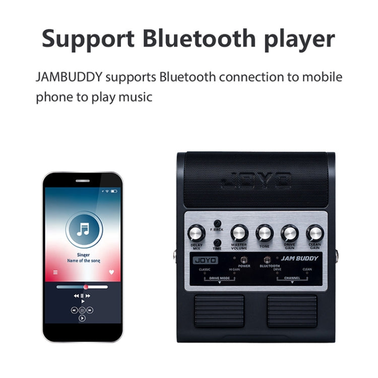 JOYO JAM BUDDY Bluetooth 4.0 Dual Channel with Effector Charging Guitar Small Speaker