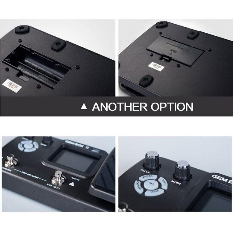 JOYO GEM-BOX2 Multifunctional Integrated Electric Acoustic Guitar Effector with Pedal and Drum Machine