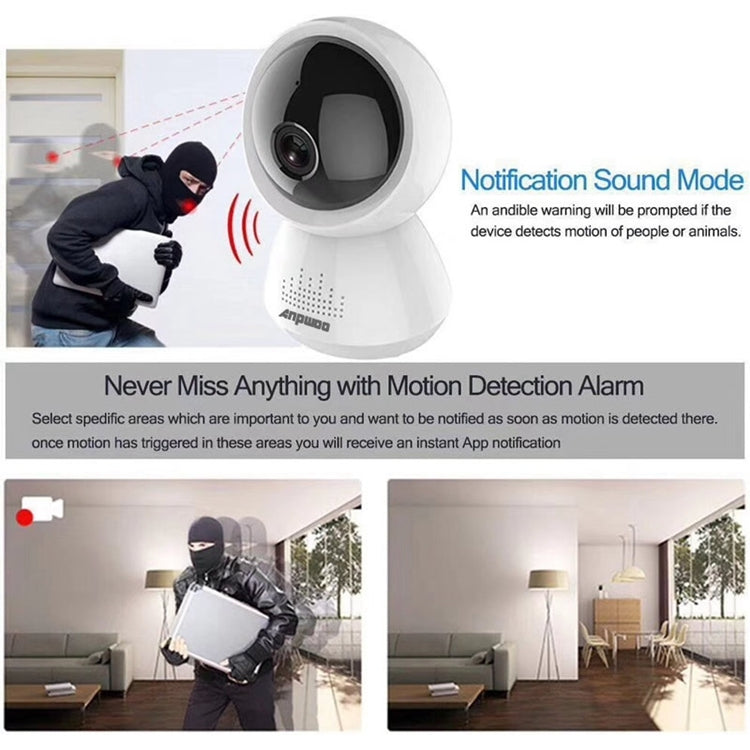 Anpwoo AP005 2.0MP 1080P 1/2.7 inch CMOS HD WiFi IP Camera, Support Motion Detection / Night Vision