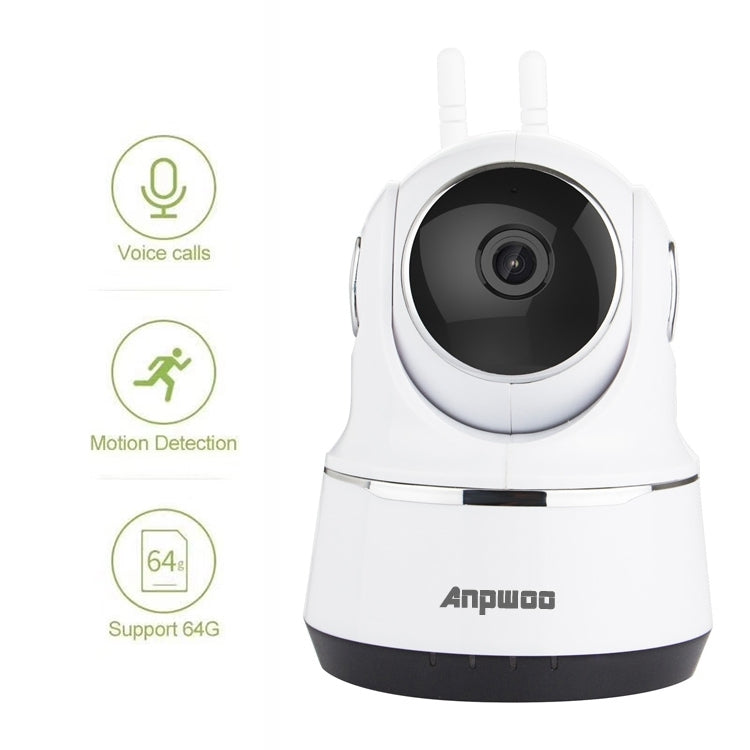 Anpwoo Guardian 2.0MP 1080P 1/3 inch CMOS HD WiFi IP Camera, Support Motion Detection / Night Vision