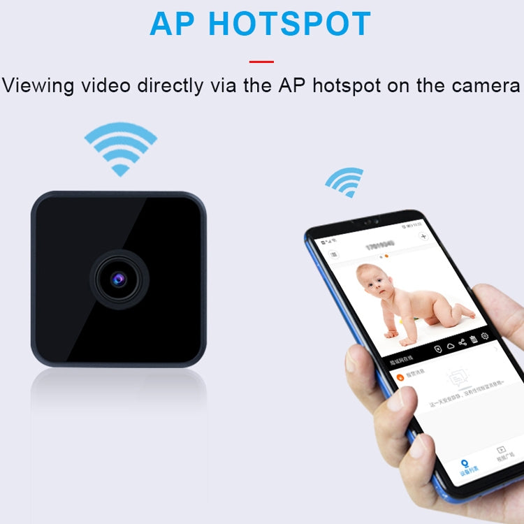 WD9 1080P WiFi Network Remote Monitoring Camera, Support Motion Detection / Infrared Night Vision / Two-way Voice Intercom