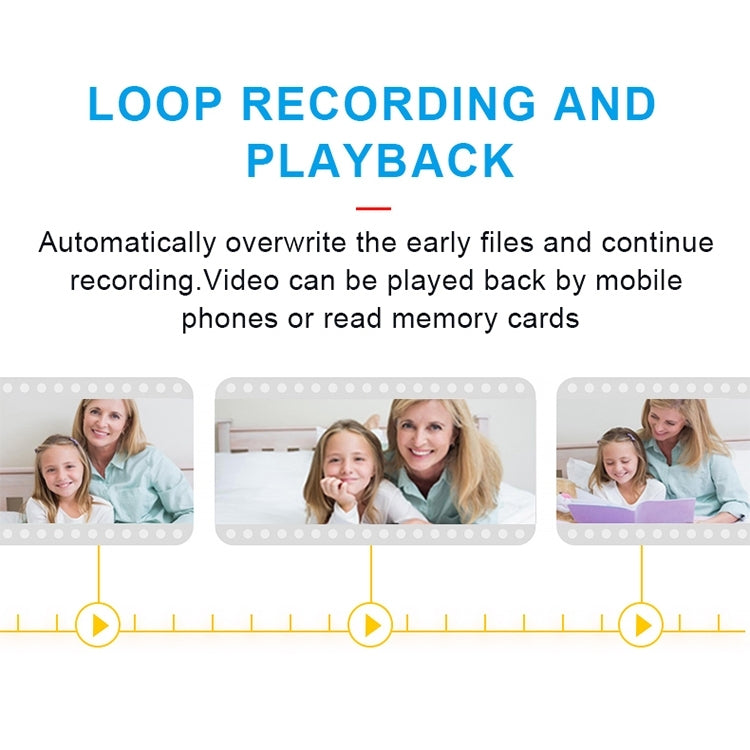 WD9 1080P WiFi Network Remote Monitoring Camera, Support Motion Detection / Infrared Night Vision / Two-way Voice Intercom