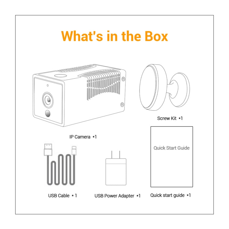 G17 2.0 Million Pixels HD 1080P Smart WiFi IP Camera, Support Night Vision & Two Way Audio & Motion Detection & TF Card, AU Plug