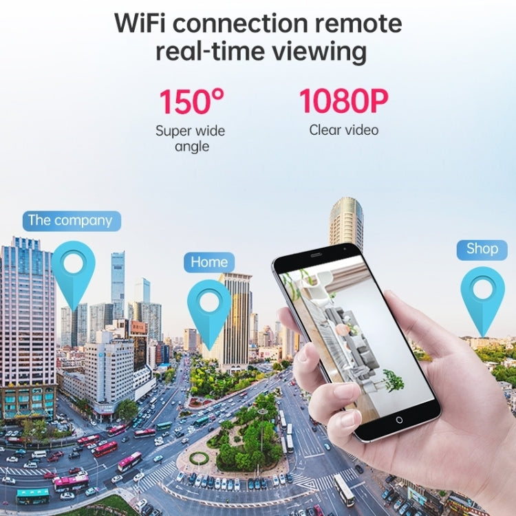 A9 1080P WiFi Wireless Network Camera Wide-angle Recorder