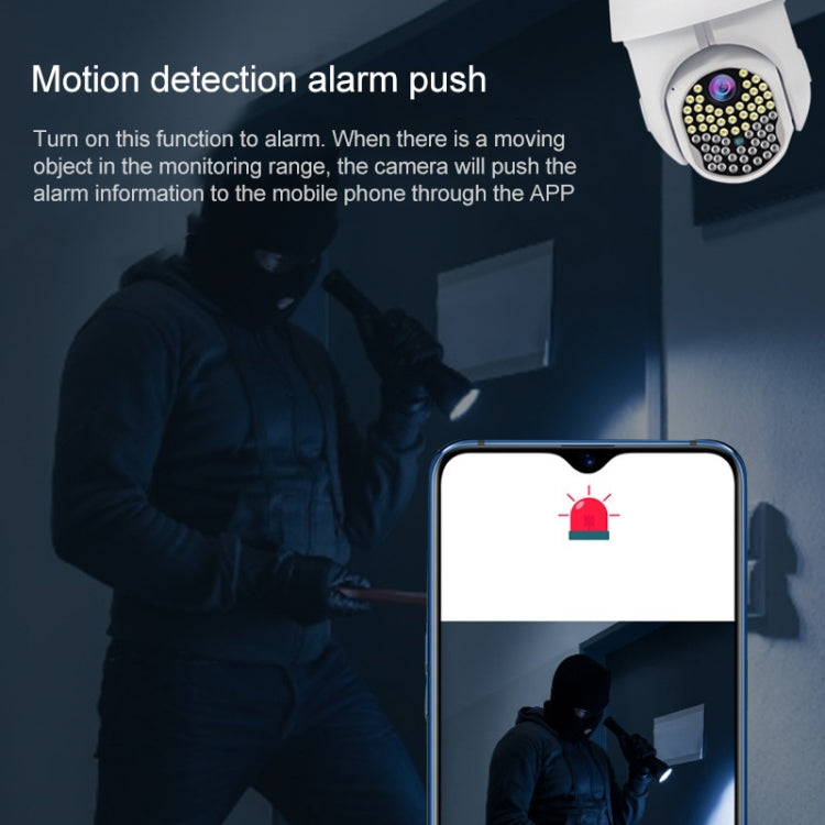 AL-63 2.0 Million Pixels 1080P HD WiFi IP Camera, Support Night Vision & Motion Detection & Two-way Intercom & TF Card, AU Plug