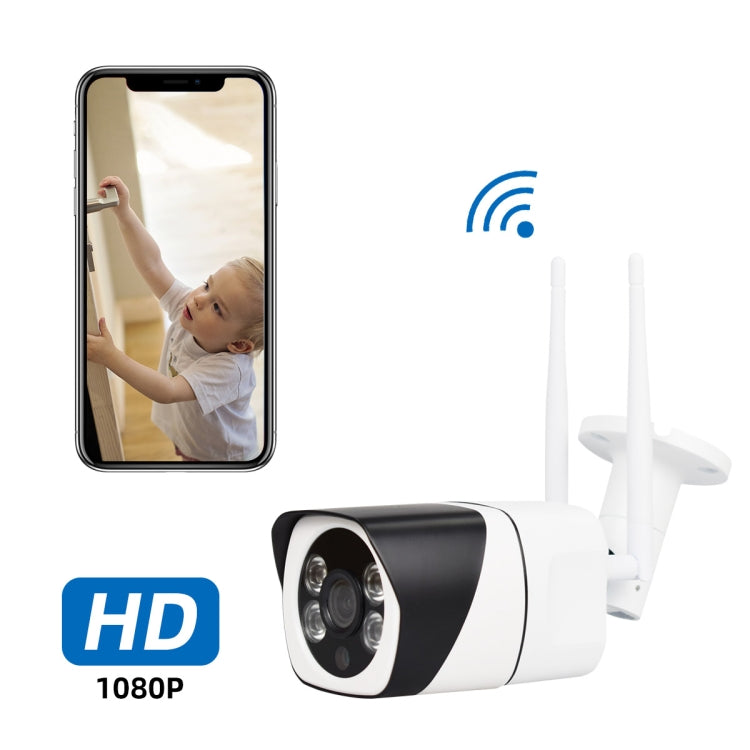 Q29 1080P HD Wireless IP Camera, Support Motion Detection & Infrared Night Vision & TF Card, EU Plug