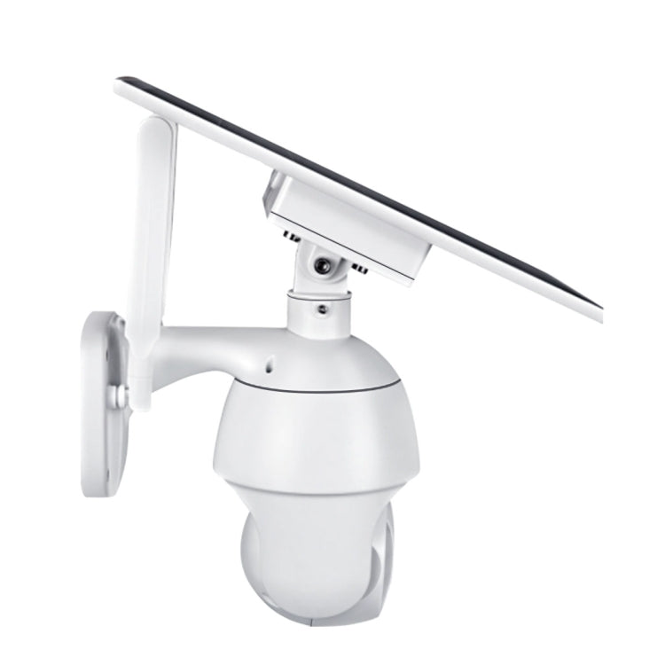 ESCAM QF480 US Version HD 1080P IP66 Waterproof 4G Solar Panel PT IP Camera with Battery, Support Night Vision / Motion Detection / TF Card / Two Way Audio