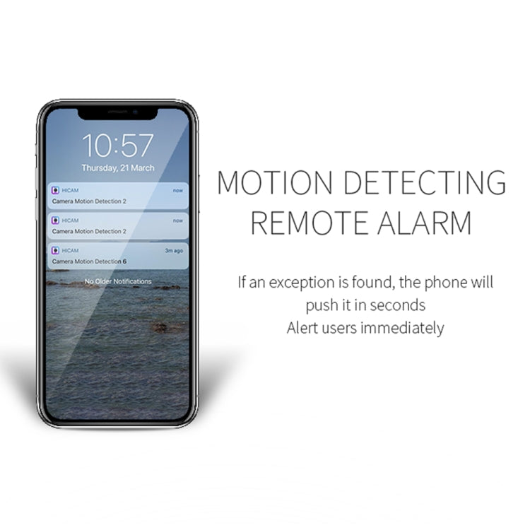 H9 Mini HD 1280 x 720P 120 Degree Wide Angle Wearable Smart Wireless WiFi Surveillance Camera