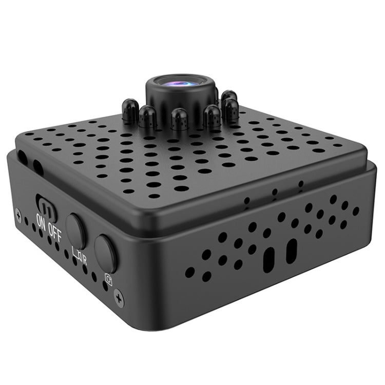 W18 1080P HD WiFi Smart Mini Security Camera, Support 155 Degrees Wide Angle & Motion Detection & Infrared Night Vision & TF Card