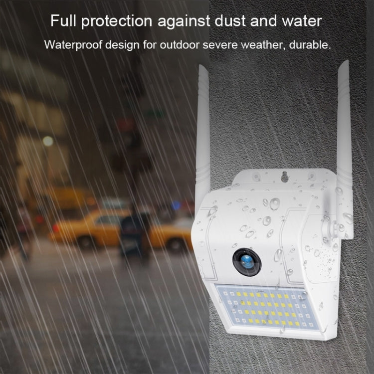 DP11 2 Megapixel IP66 Waterproof Wall Light Wireless IP Camera, Support Multiple Night Vision & Mobile Phone Remote Monitoring & Voice Intercom & Motion Detection / Alarm & 128GB Memory Card