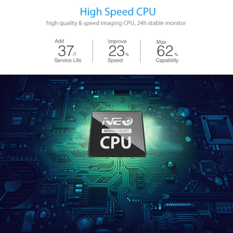 NEO NIP-55AI Indoor WiFi IP Camera, with IR Night Vision & Multi-angle Monitor & Mobile Phone Remote Control