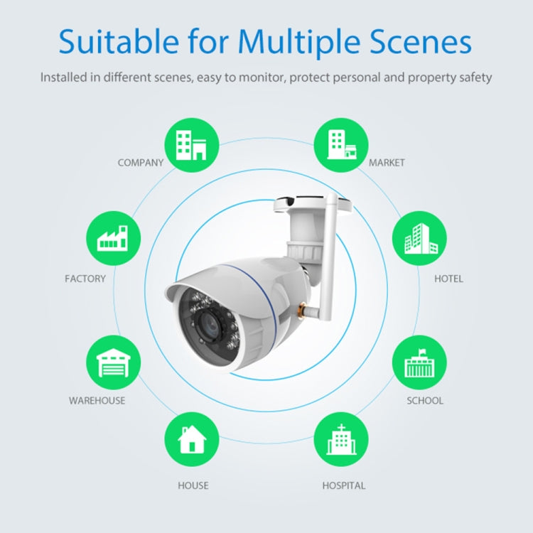 NEO NIP-56AI Outdoor Waterproof WiFi IP Camera, with IR Night Vision & Mobile Phone Remote Control