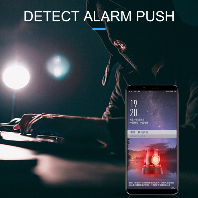 Q15 1080P HD Smart Home WiFi Camera, Support Motion Detection & Non-light Night Vision & TF Card