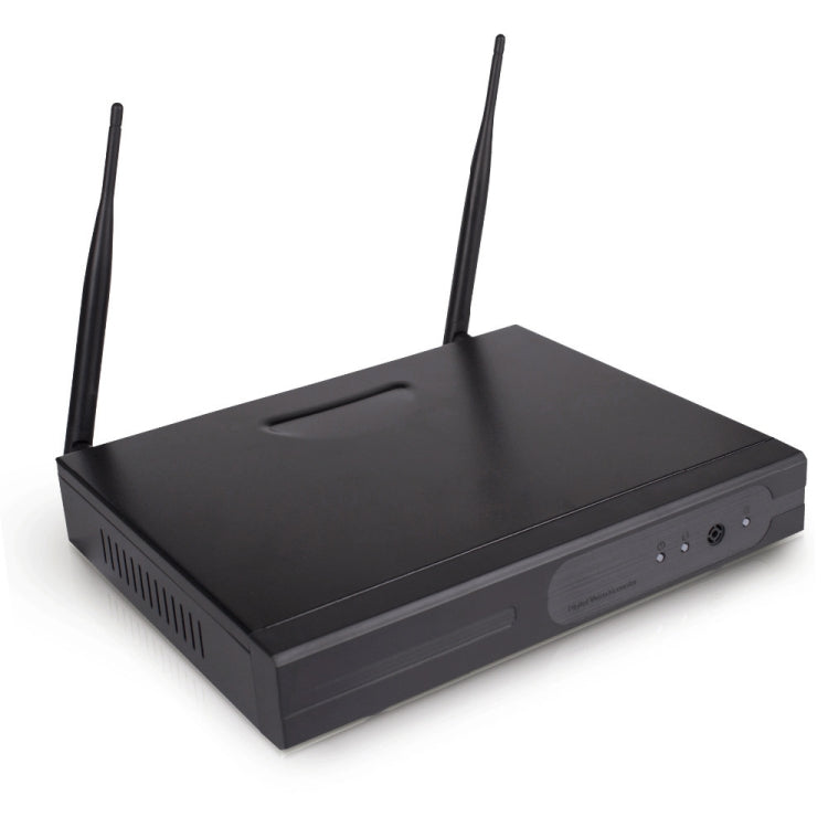 4CH HD 720P 1.0 Mega Pixel 2.4GHz WiFi IP Bullet Camera + NVR Kit