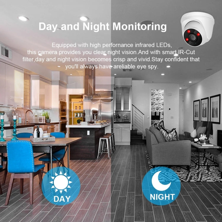 533W / IP POE (Power Over Ethernet) 720P IP Camera Home Security Surveillance Camera, Support Night Vision & Phone Remote View