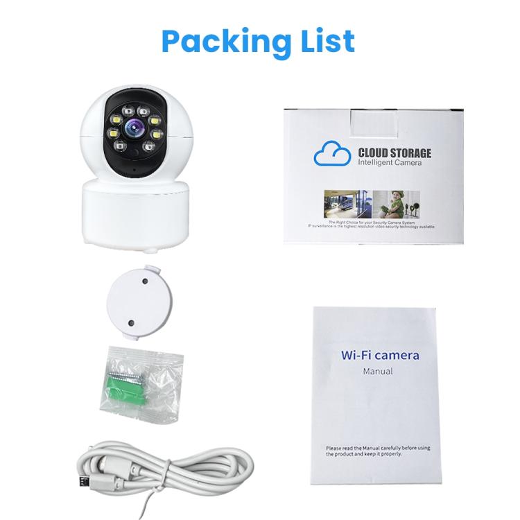 A10 Mini 360 PTZ WiFi Surveillance Camera Smart Home IP Camera  Night Vision Baby Monitor