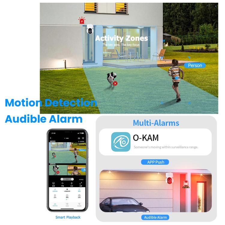 A10 Mini 360 PTZ WiFi Surveillance Camera Smart Home IP Camera  Night Vision Baby Monitor