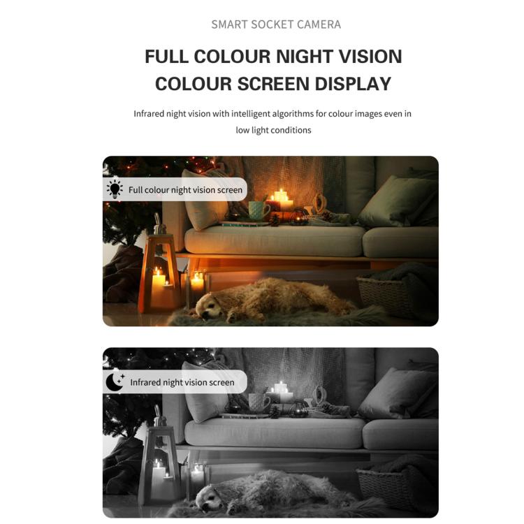 A11 WiFi Smart Home PTZ Webcam IP Camera Night Vision Monitor