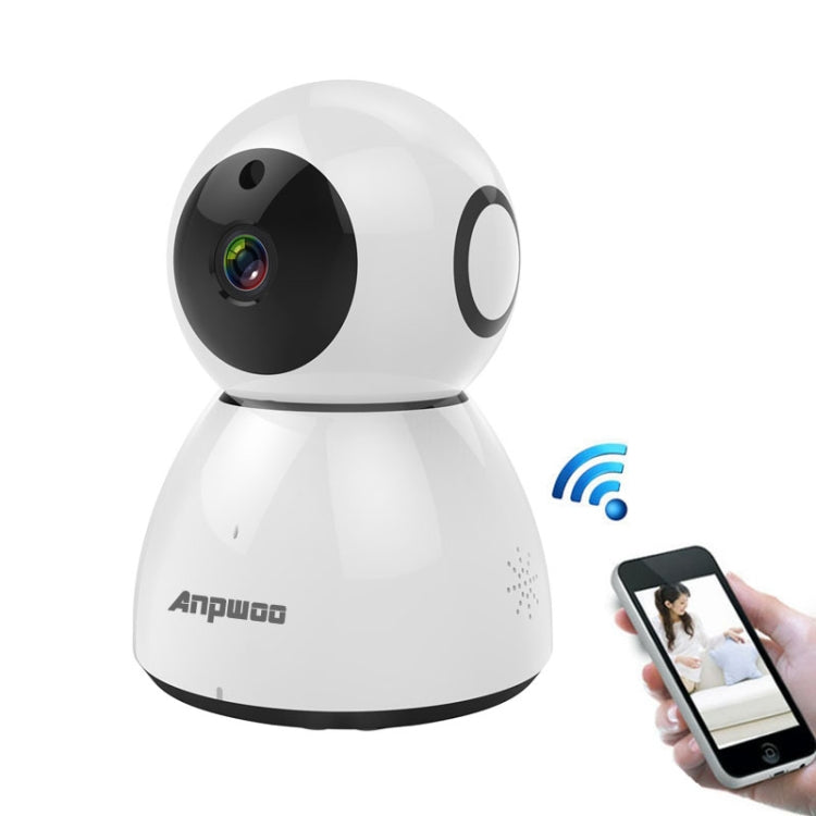 Anpwoo Snowman 1080P HD WiFi IP Camera, Support Motion Detection & Infrared Night Vision & TF Card(Max 64GB)