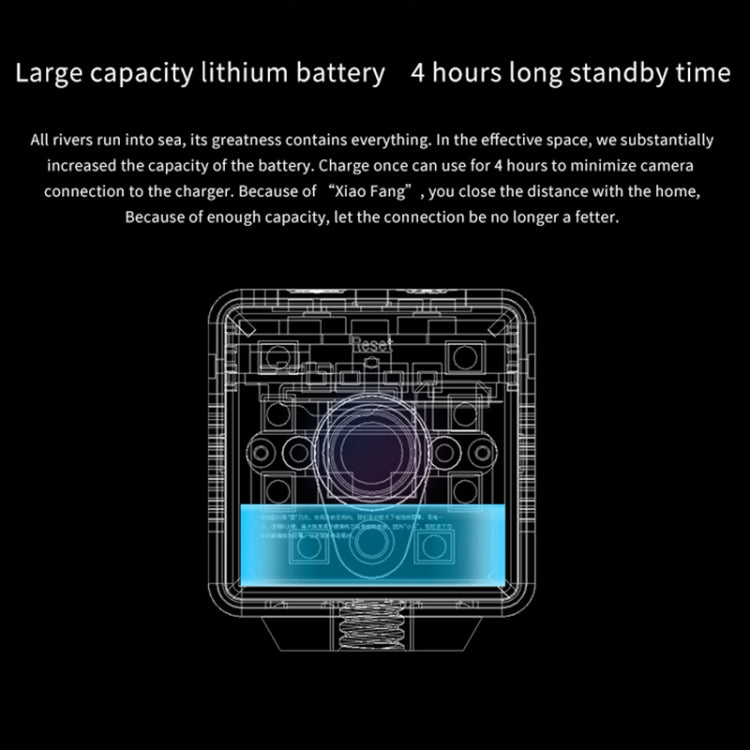 CAMSOY S1T 1080P WiFi Wireless Network Action Camera Wide-angle Recorder