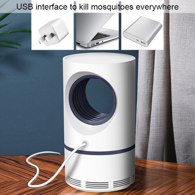 188 5W DC 5V 1A Cylindrical Type USB Photocatalyst Mosquito Killer Light Fly Killer Repellent, Size: 17.5x10cm