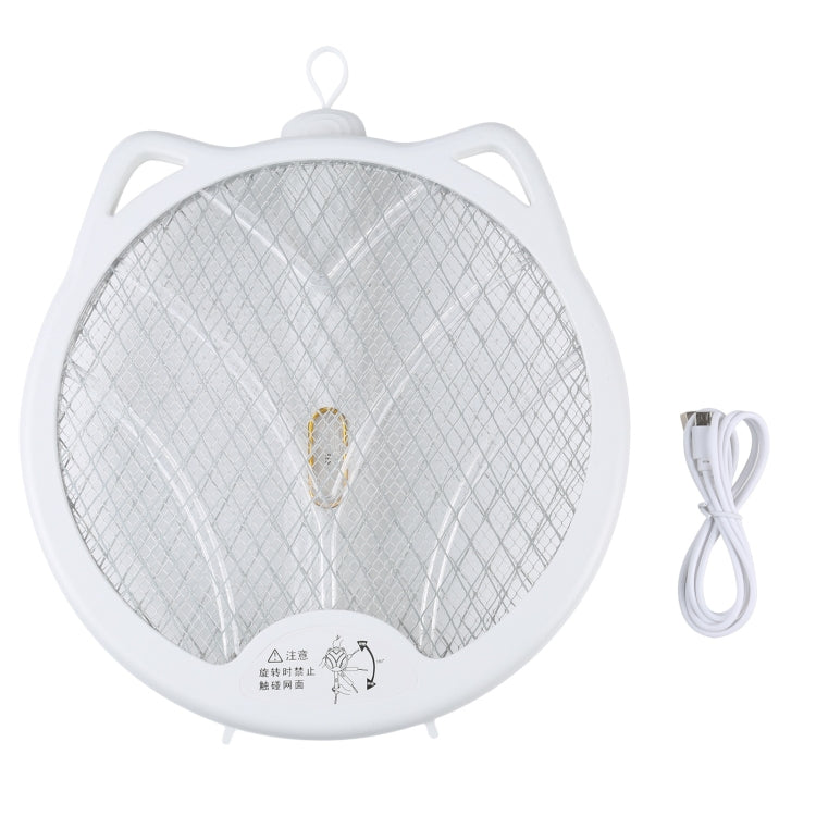 Cat Ear Rotary Electric Mosquito Swatter