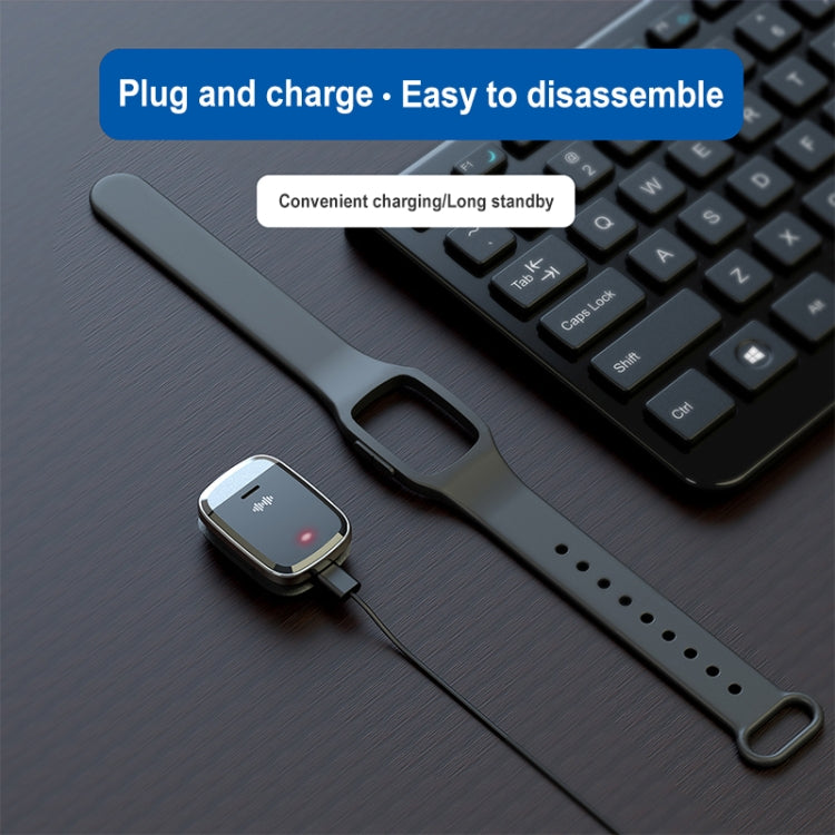 M20 Outdoor Ultrasonic Wave Mosquito Repellent Wristband with Clock & Body Temperature Test