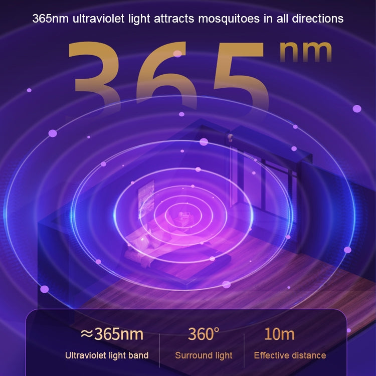 MM026 2W There Are Star People Electric shock Mosquito Killer Lamp