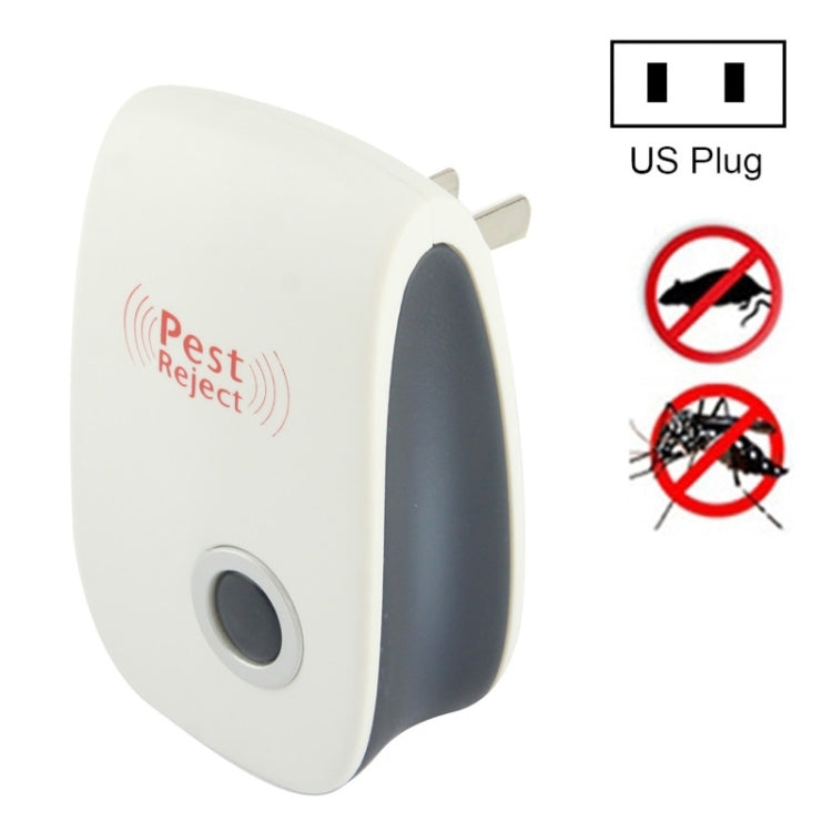 6 in 1 Ultrasonic Electronic Cockroach Mosquito Pest Reject Repeller, US Plug