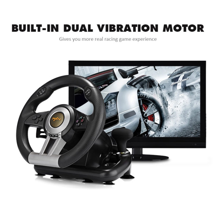 PXN-V3 Racing Game Steering Wheel for PC / PS3 / 4 / xbox one / switch