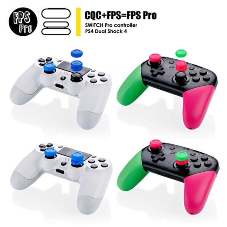 Left + Right Gamepad Rocker Cap Button Cover for NS Pro / PS4