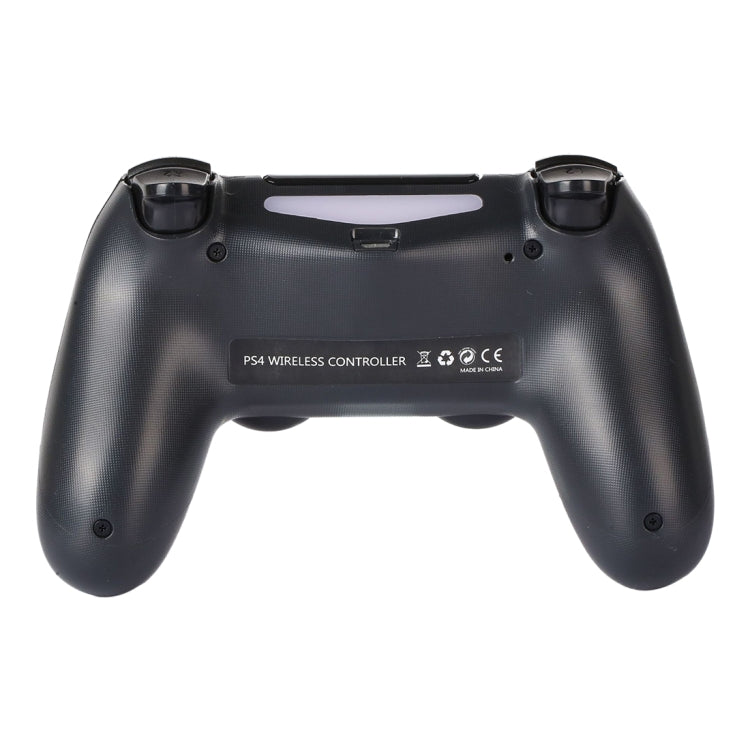 Wireless Bluetooth Diamond Texture Shock Touch Plate Game Handle Controller with Smart Indicator for Sony PS4