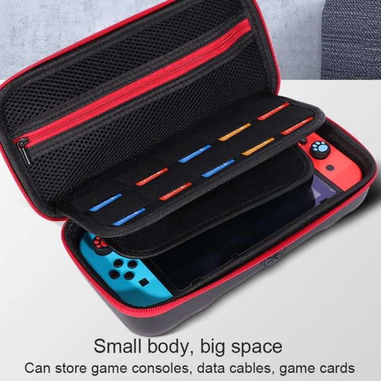 Portable EVA Storage Bag Protective Case Handbag with Holder Function for Nintendo Switch Console, Size: 26x12.5x7cm