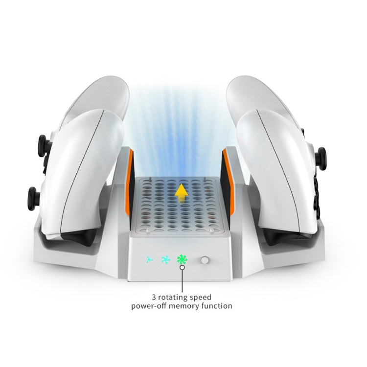 DOBE TYX-0663 Multi-function Cooling Base with Dual Battery Handle Charger For XBOX Series S
