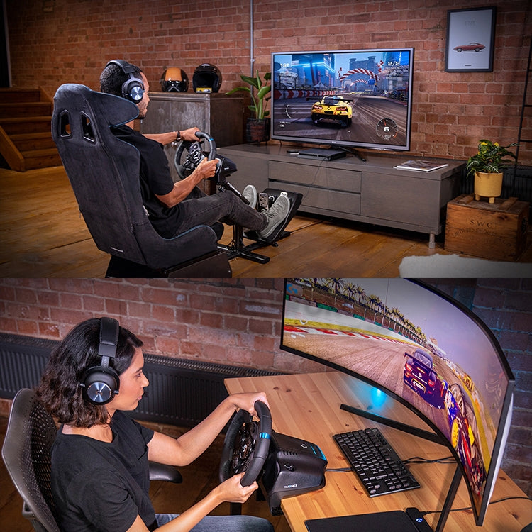 Logitech G923 Game Racing Steering Wheel Pedal Shift Lever for PS5 / PS4 / PC