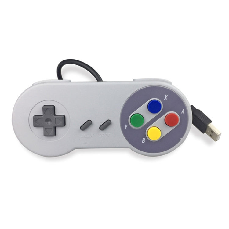 USB Interface Mixed Color Computer Wired Game Handle Controller