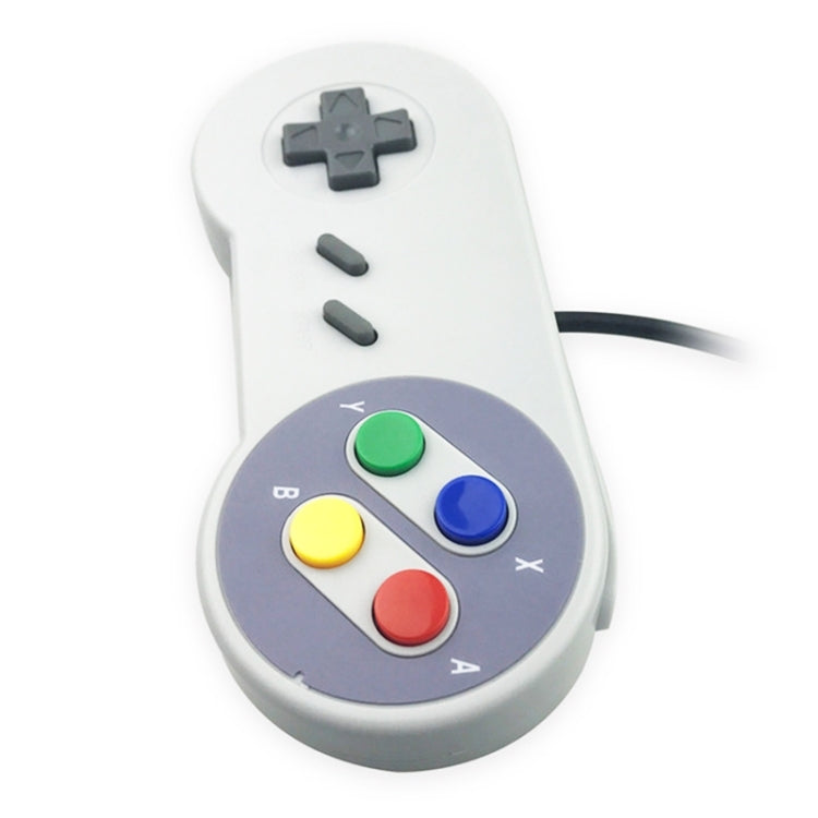 USB Interface Mixed Color Computer Wired Game Handle Controller