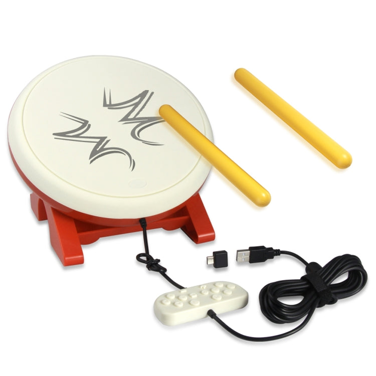 DOBE TNS-1867 Video Game Drum Sticks Controller Taiko Drum Kits for Nintendo Switch