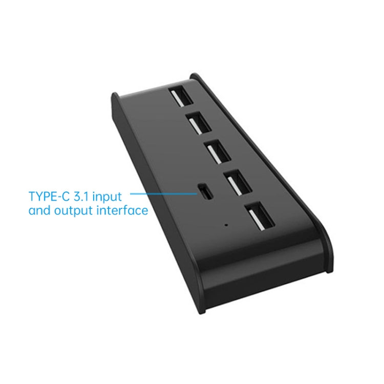 KJH P5-008 6 in 1 USB Splitter Expander Hub Adapter For PS5