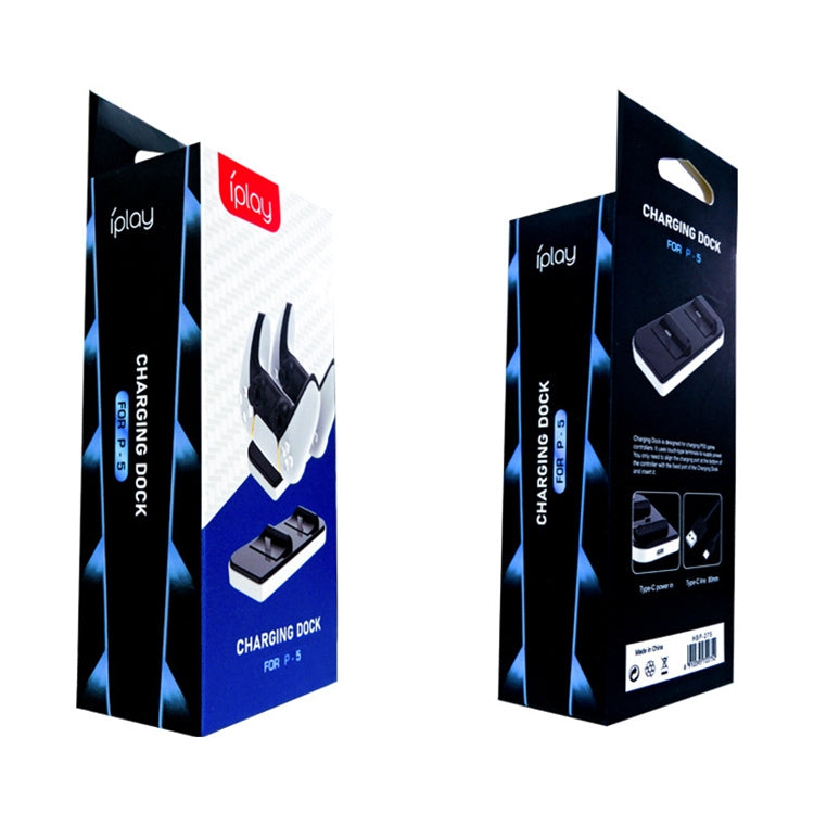 iPlay  HBP-275 Dual Charging Stand Handle Charger Charging Dock Base Station for PS5